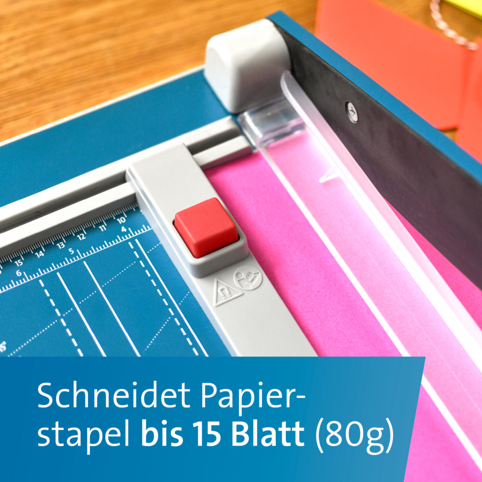 papierstapel, Schneidevorrichtung, Schneidemaschine, Buntes Papier, Büromaterial