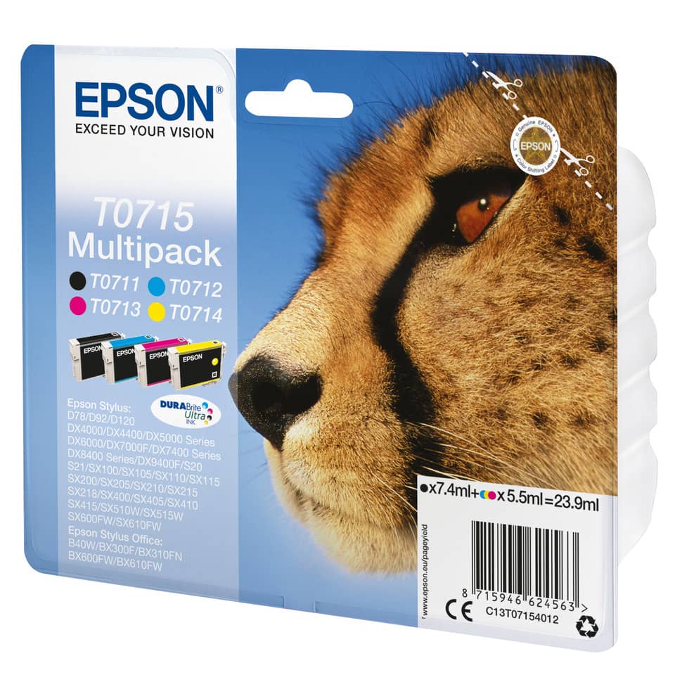 Tintenpatrone, Multipack, Tinte, Druckerpatronen, EPSON