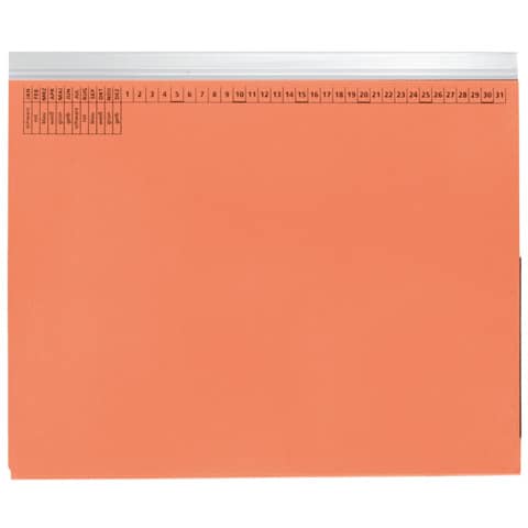 Hängehefter, Linksheftung, orange Q-CONNECT KF15780