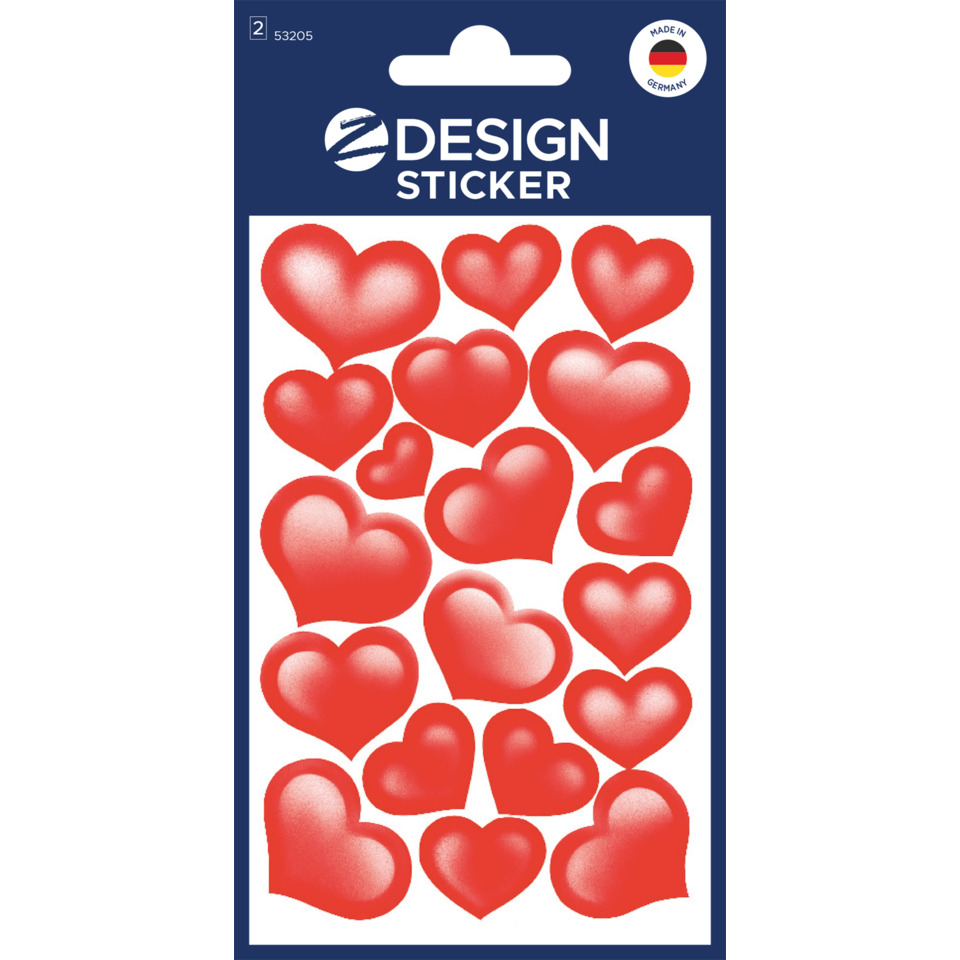 Herzen, Herzaufkleber, Sticker, Dekoration, Design-Aufkleber