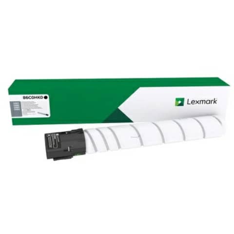 Lasertoner schwarz LEXMARK 86C0HK0