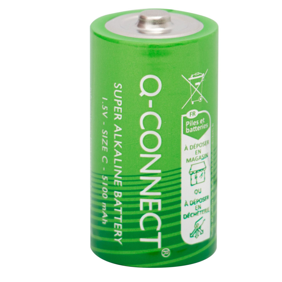 battery, alkaline, grün, zylindrisch, 1,5V