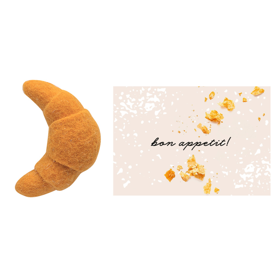Croissant, Backware, Gebäck, Buttrig, Halbmond
