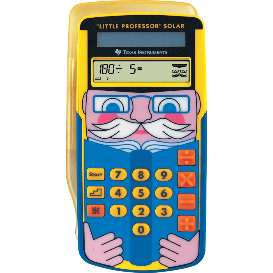 spielzeug, rechner, kidsspielzeug, matherechner, humorvolles-design, Spielzeug, Taschenrechner, Little Professor, Solar, Kinder