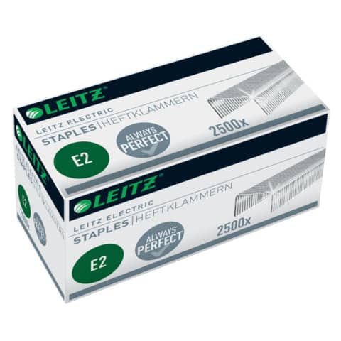 Heftklammer Power Performance E2, 2500 Stück, verzinkt LEITZ 5569-00-00