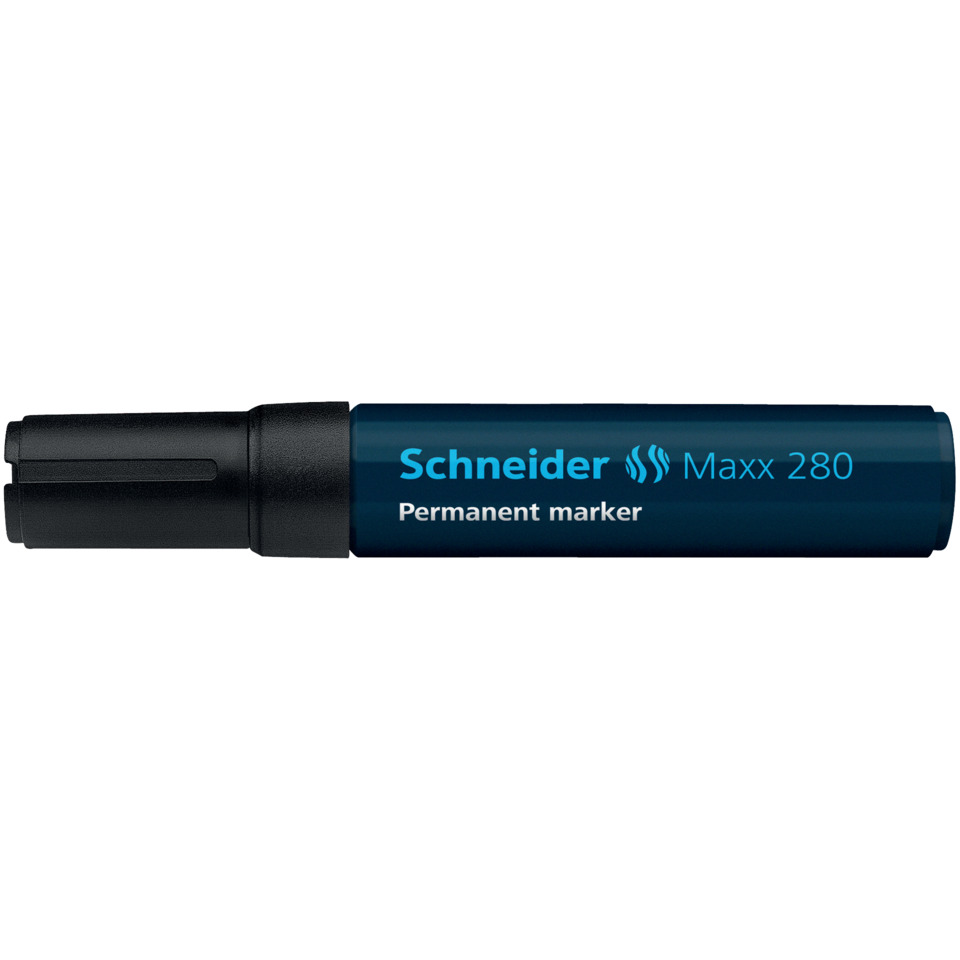 Permanentmarker, Marker, Schreiber, Blau, Keilspitze