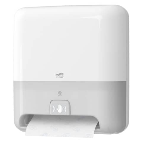 Handtuchspender Sensor Matic® für Rollenhandtücher H1, weiß TORK 551100