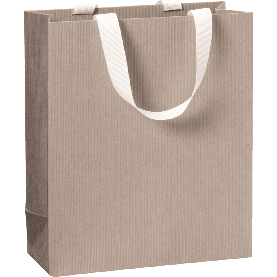 Geschenktragetasche One Colour, 21x18x8cm, hellgrau STEWO 2543616696