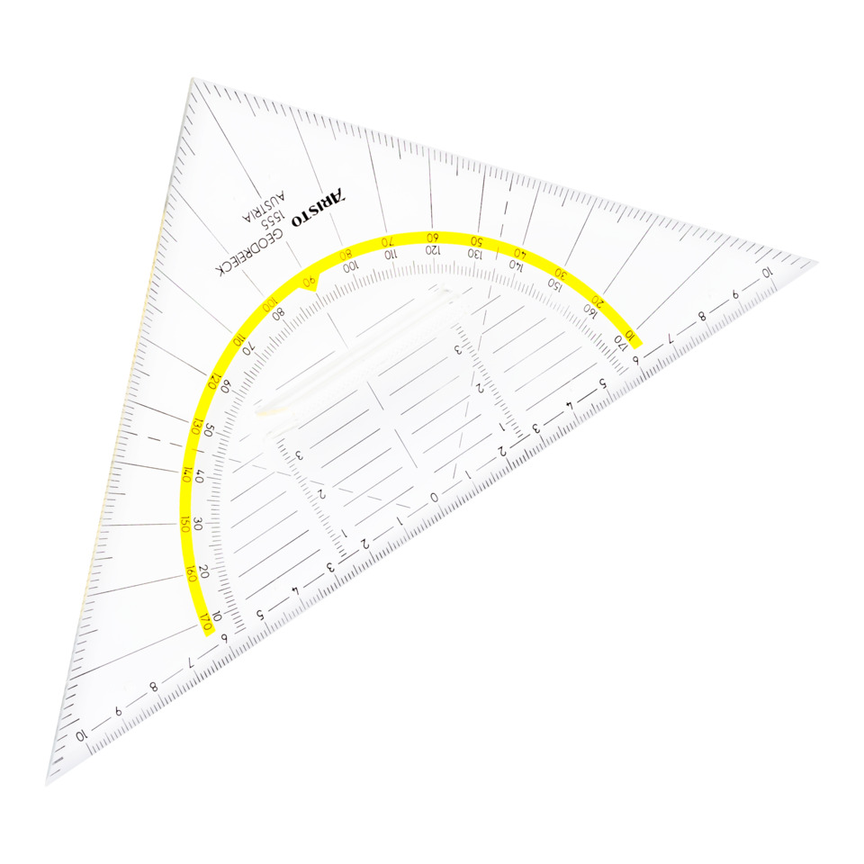 Geometrisches Lineal, Schieblehre, Protractor, Messwerkzeug, Rhombus-Design