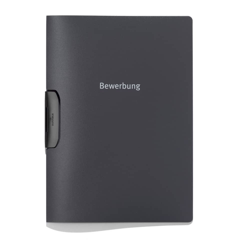 Bewerbung, Ordner, A4, Clamshell, Mentholz