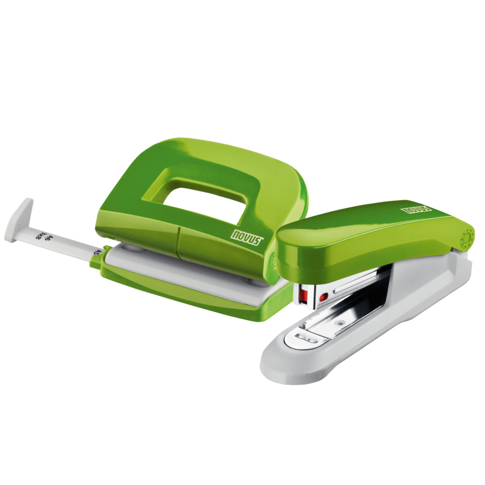 stapler, up stapler, grüner stapler, akzente, hefter