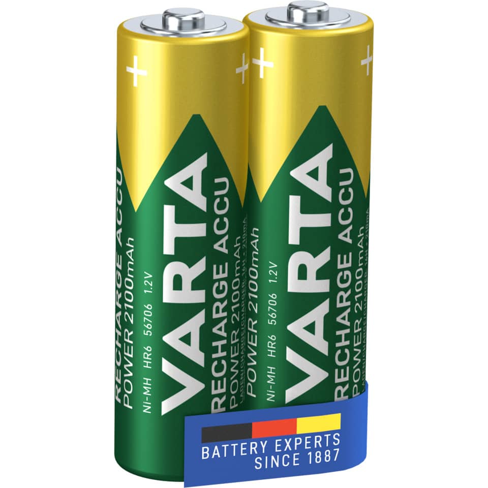 AA alkaline, AA battery, 2x battery, rechargeable, volt 1.2V
