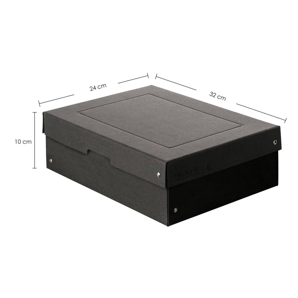 Box, Aufbewahrung, Schwarz, Maße, Deckel