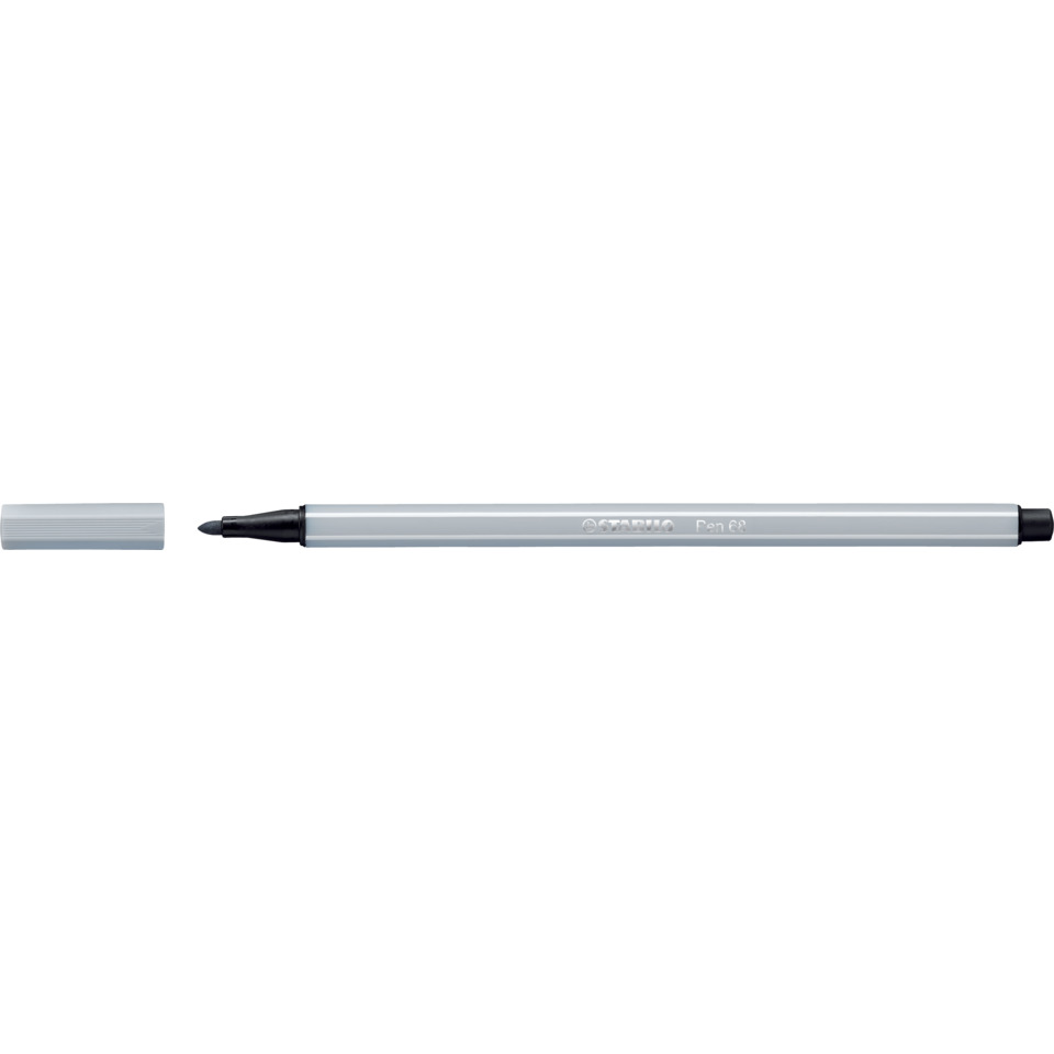 Marker, Permanent marker, Feiner Filzstift, Silber, Kappe dabei