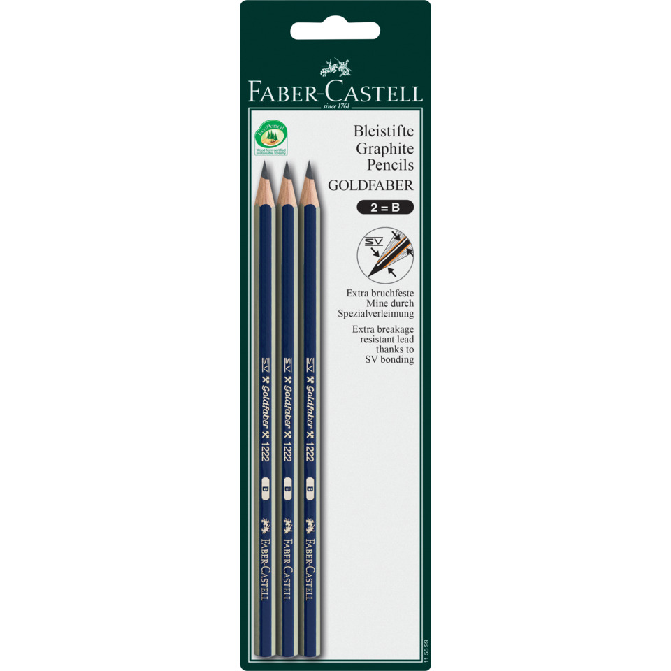 Graphitbleistifte, Bleistifte, Holzbleistifte, HB-Bleistifte, Blaue Bleistifte