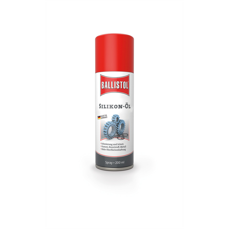 Silikon-Öl, Schmierspray, Gummi, Metall, 200 ml