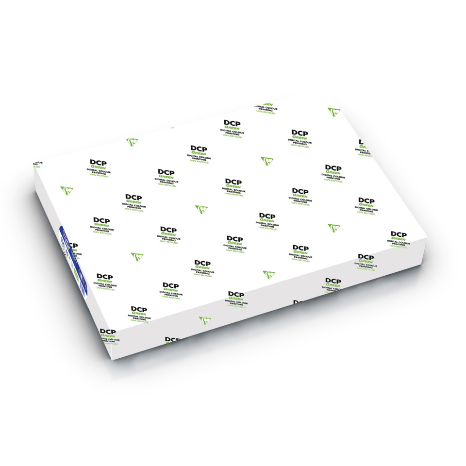 box, Verpackung, weiße Box, bedrucktes Muster, DCP Green