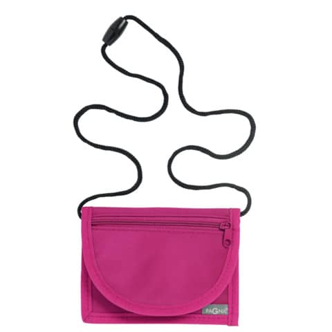 Brustbeutel Basic, 13 x 10 cm, dunkelrosa PAGNA 99507-34