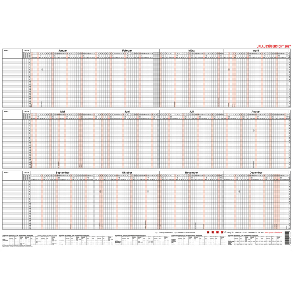 kalender, jahresplan, timetable, monatskalender, planung