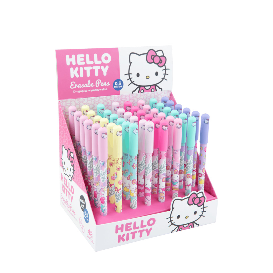 Hello Kitty, Stifte, Radierbar, 12-Farben, Designs