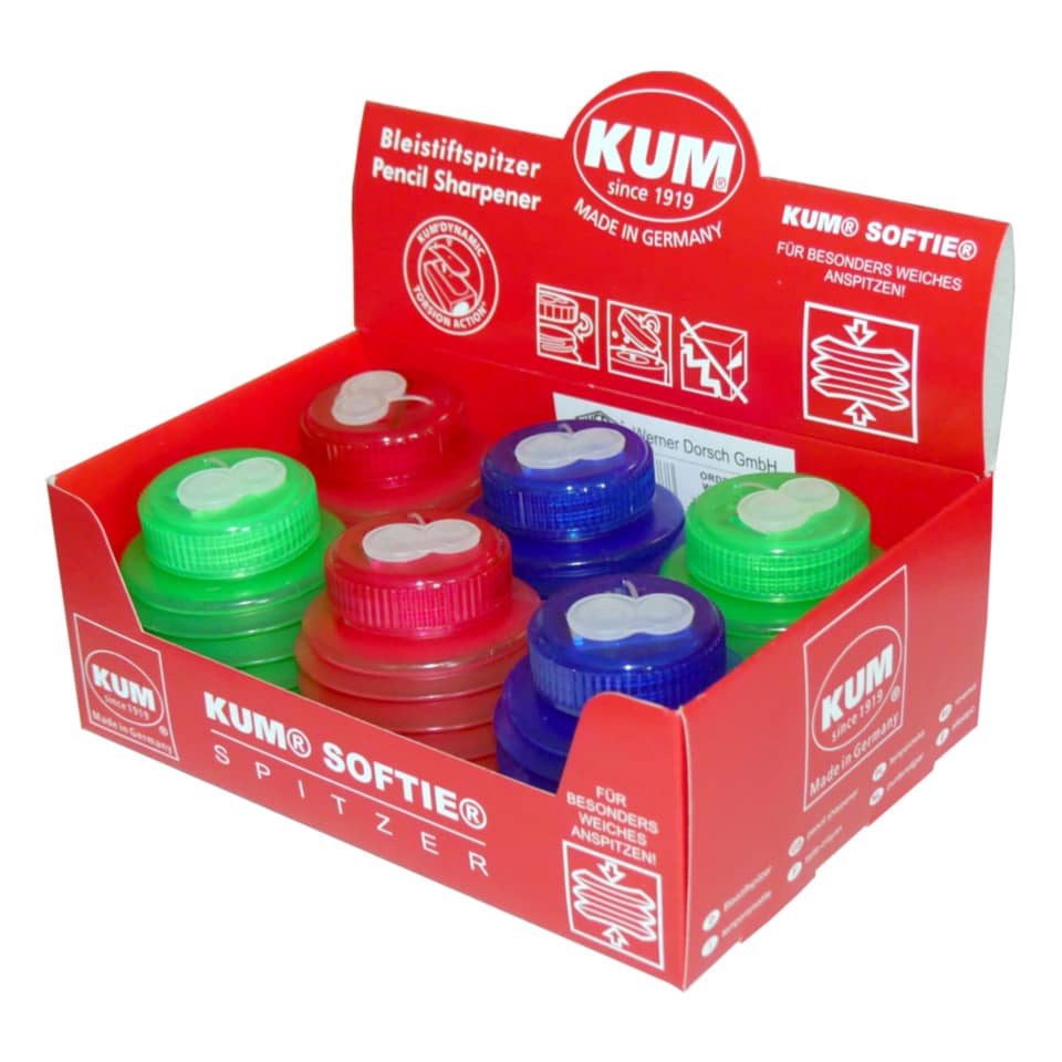 Bleistiftspitzer, Kumi Softier, Spitzer, Schneider, Schmierhilfe