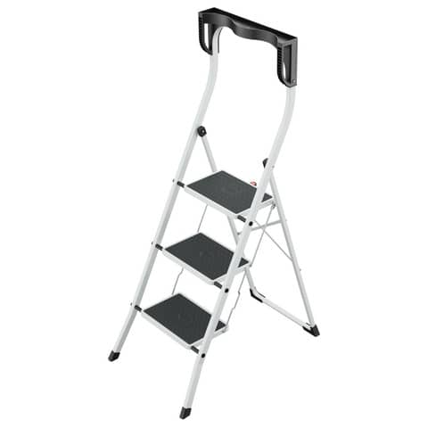 Trittleiter Stahl K75 ComfortLine, 3 Stufen HAILO 4343-300