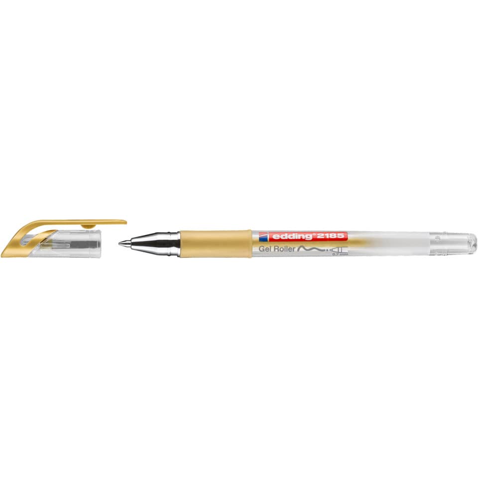 Gelstift, Roller, Gel-Roller, Gold, Feine Spitze