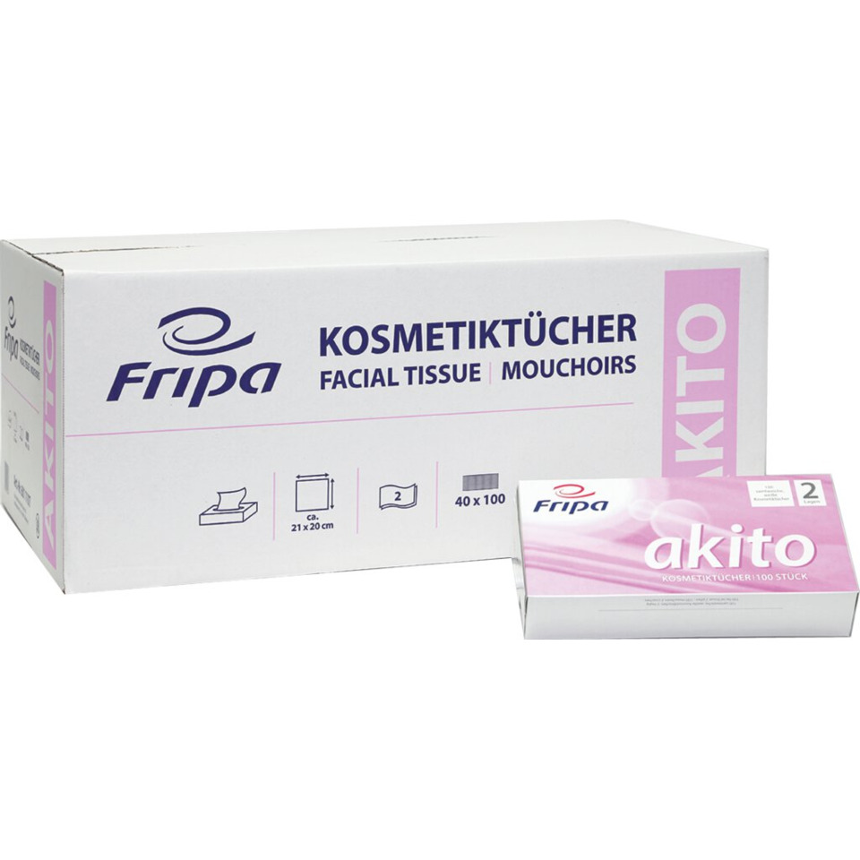 Kosmetiktücher, Feuchttücher, Gesichtstücher, Mouchoirs, Akito