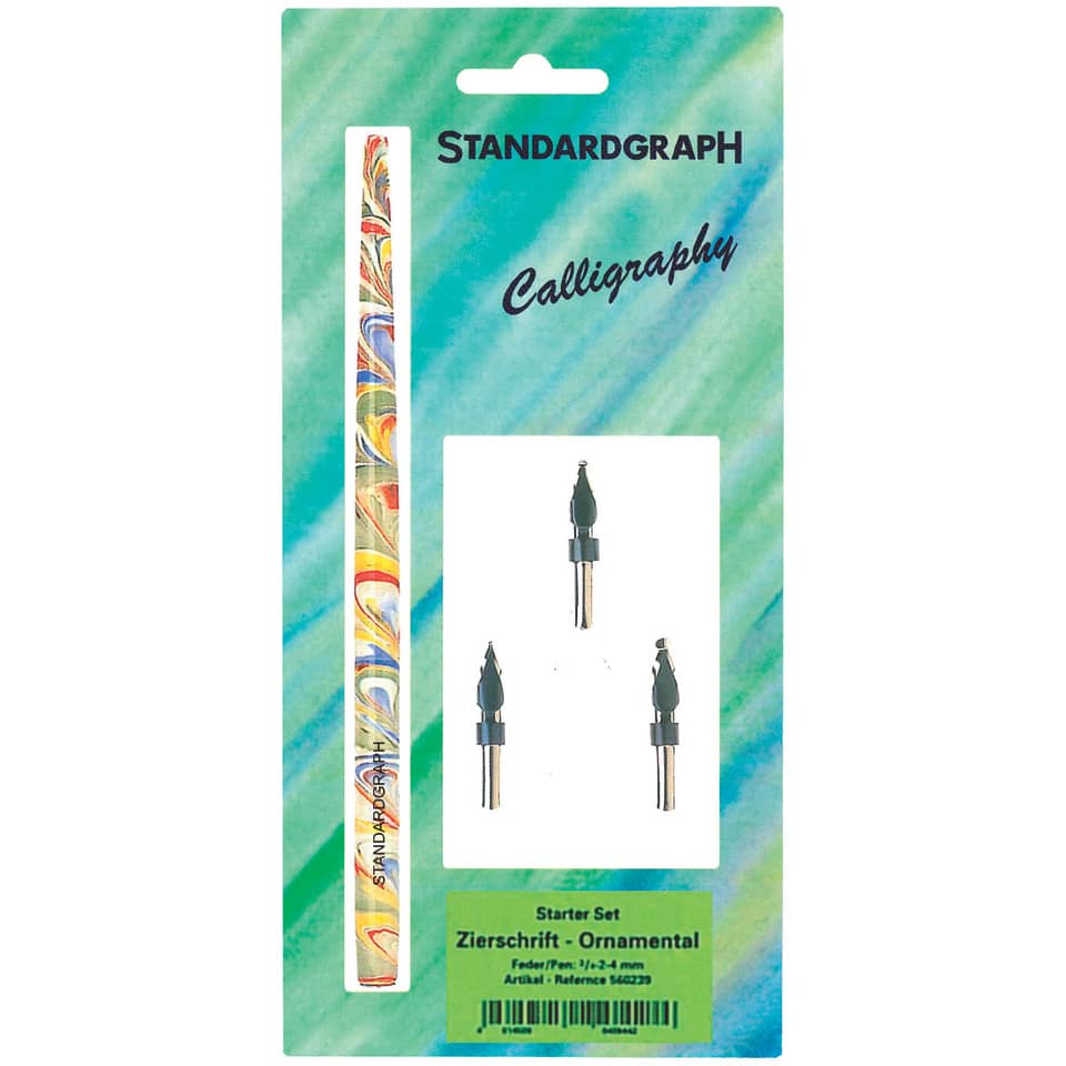 Kalligrafie-Stift, Füllfederhalter, Starter-Set, ornamentale Schrift, Halterwerkzeug
