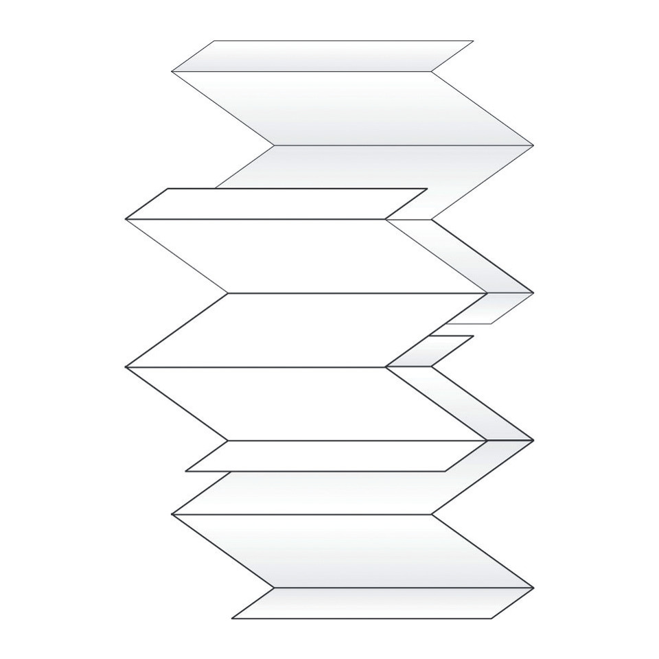 folding, Zickzack, Band, Geometrisch, Muster