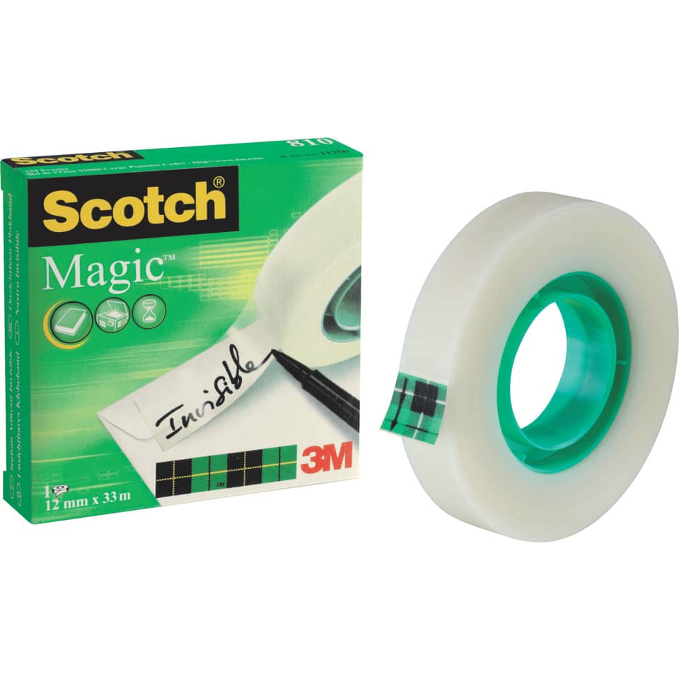  Scotch, Magic, Transparent tape, Weißes Klebeband, Abrollband