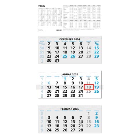 Text, Kalender