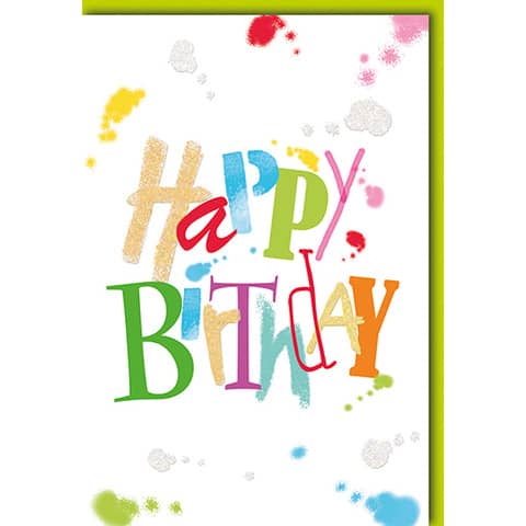 Geburtstagskarte englisch Braun+ Company 5006-22223