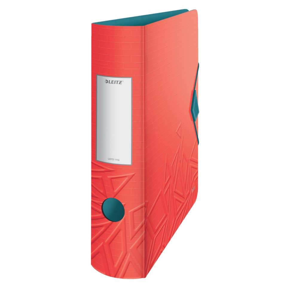 Aktenordner, Ordner, Spiralordner?, Kunststoff, rot