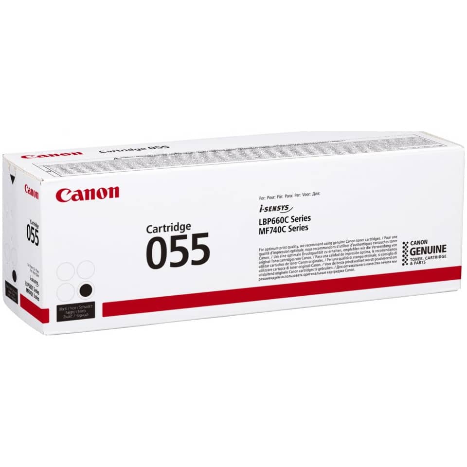 Kassette 055, Toner 055, Canon Kartusche, Tonerbox, Druckerzubehör