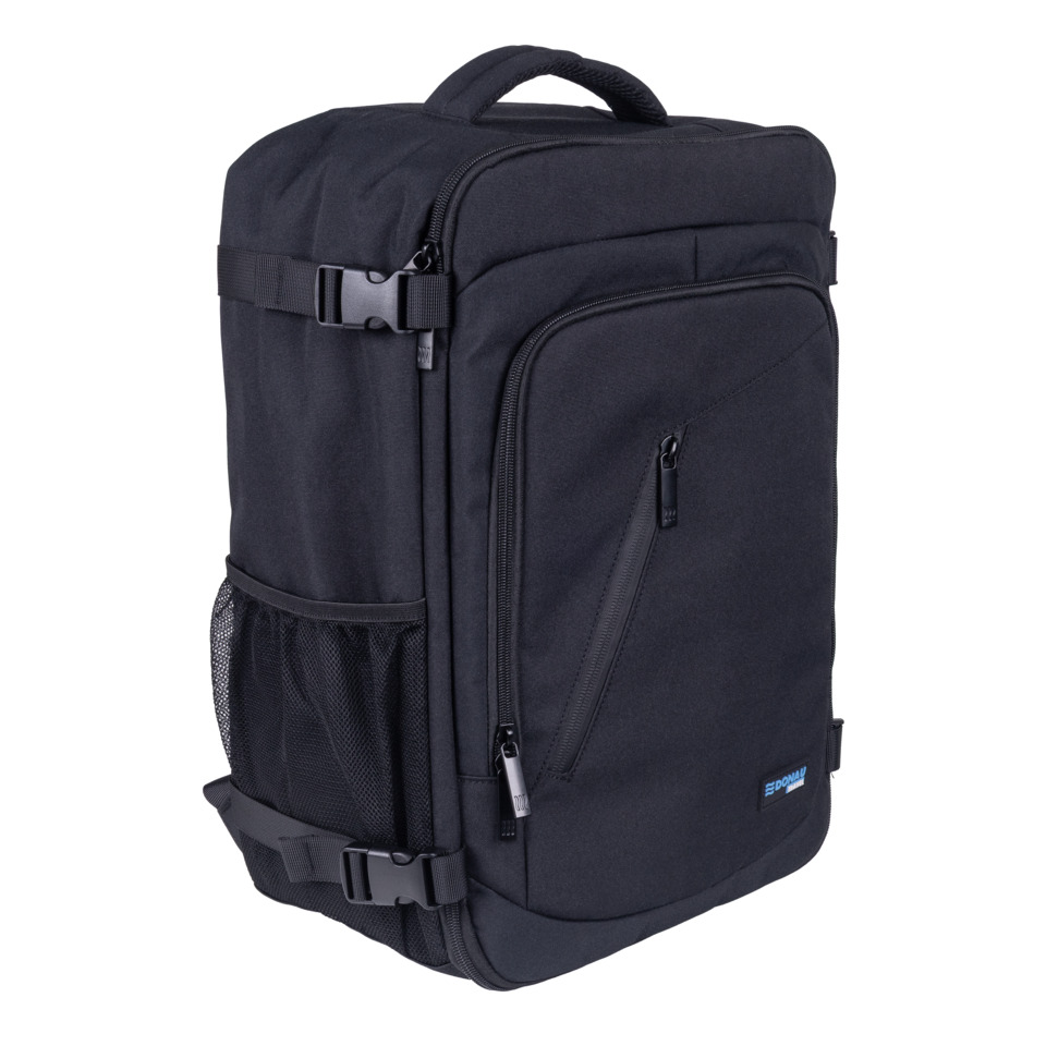 Rucksack, Rucksack, Schultertasche, Schwarz, Mesh-Seitentasche