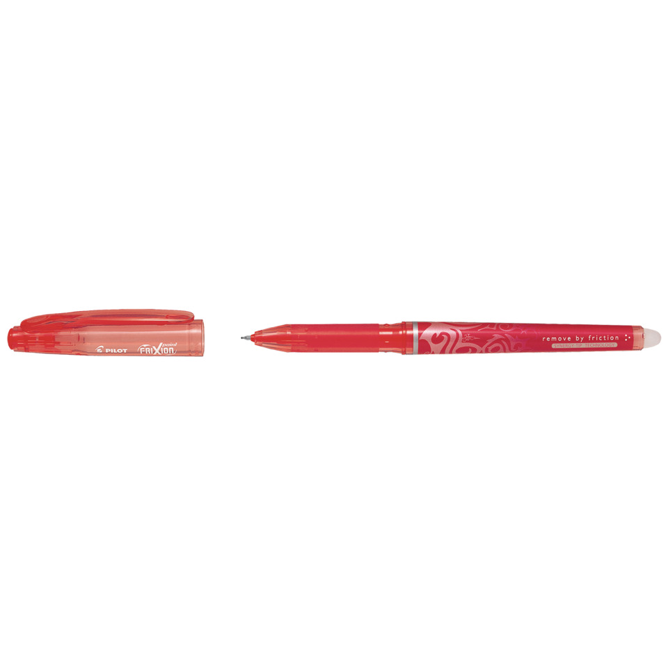 Kugelschreiber, Kappe entfernt, Rot, Filzstift, Gehäuse mit Muster