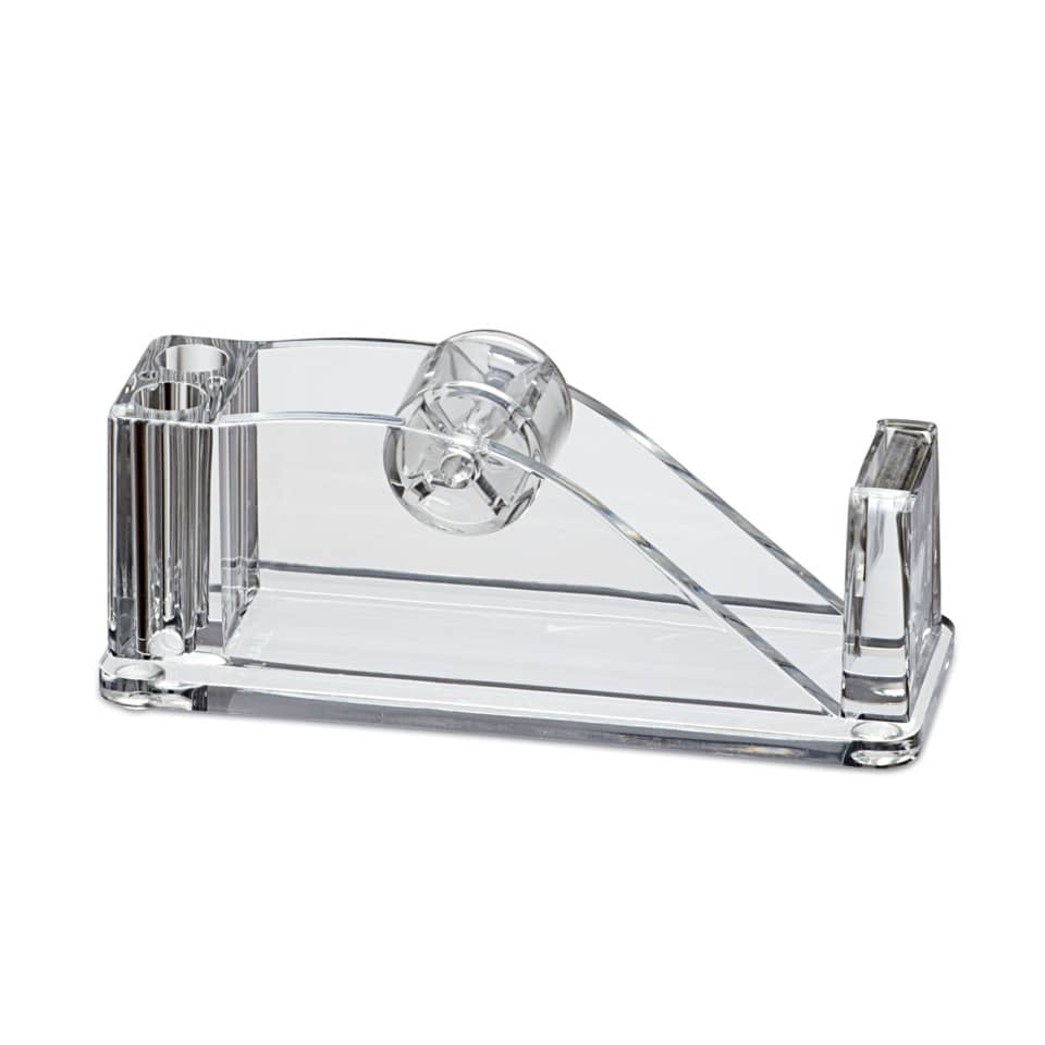 Acryl-Halter, Schneidebretthalter, Kristall, Transparent, Schreibtisch-Organizer