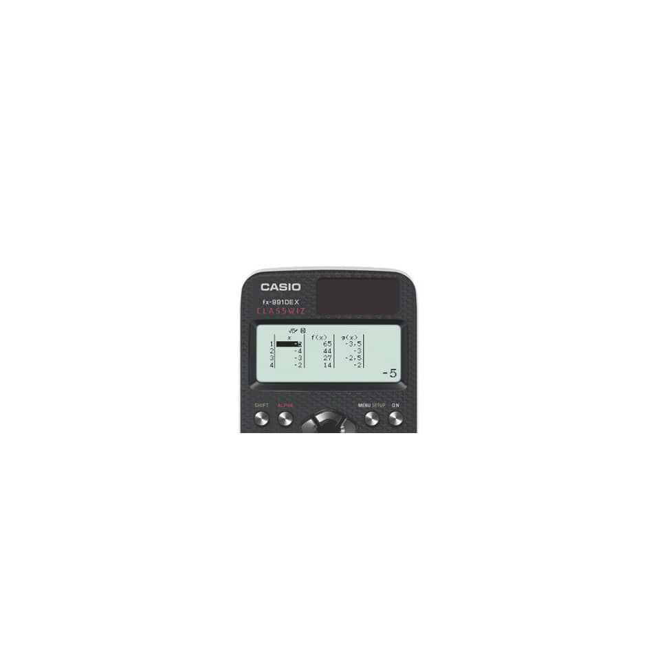Tuner, Casio, FX-991DE X, Graphische Rechenmaschine, LCD-Anzeige