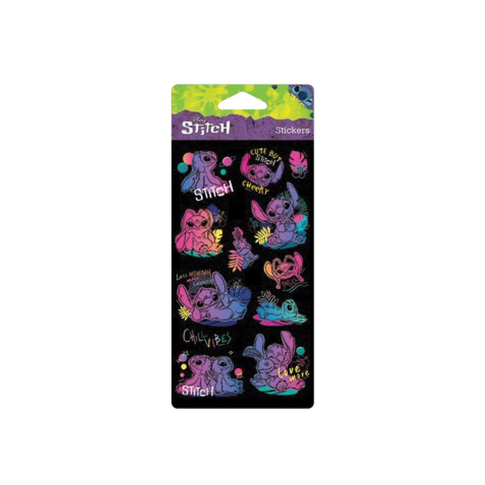stickers, stickersheet, cute characters, purple animals, black background