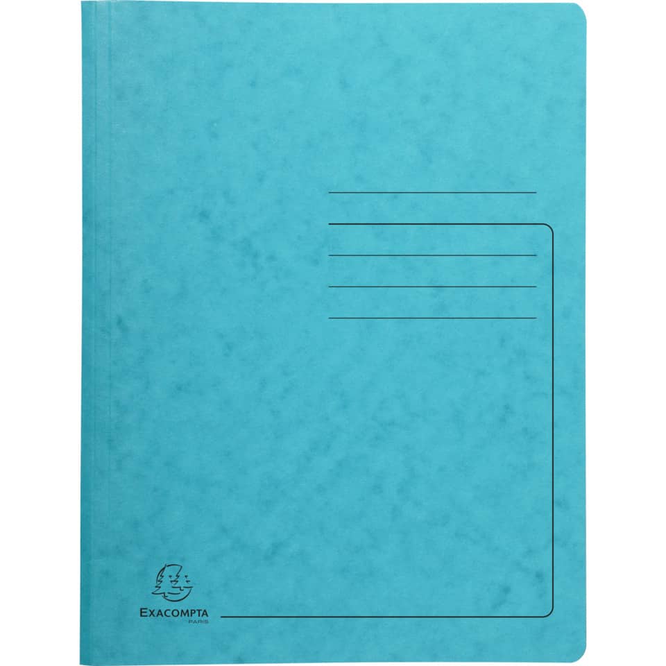 notebook, turquoise, lined, printer, exacompta