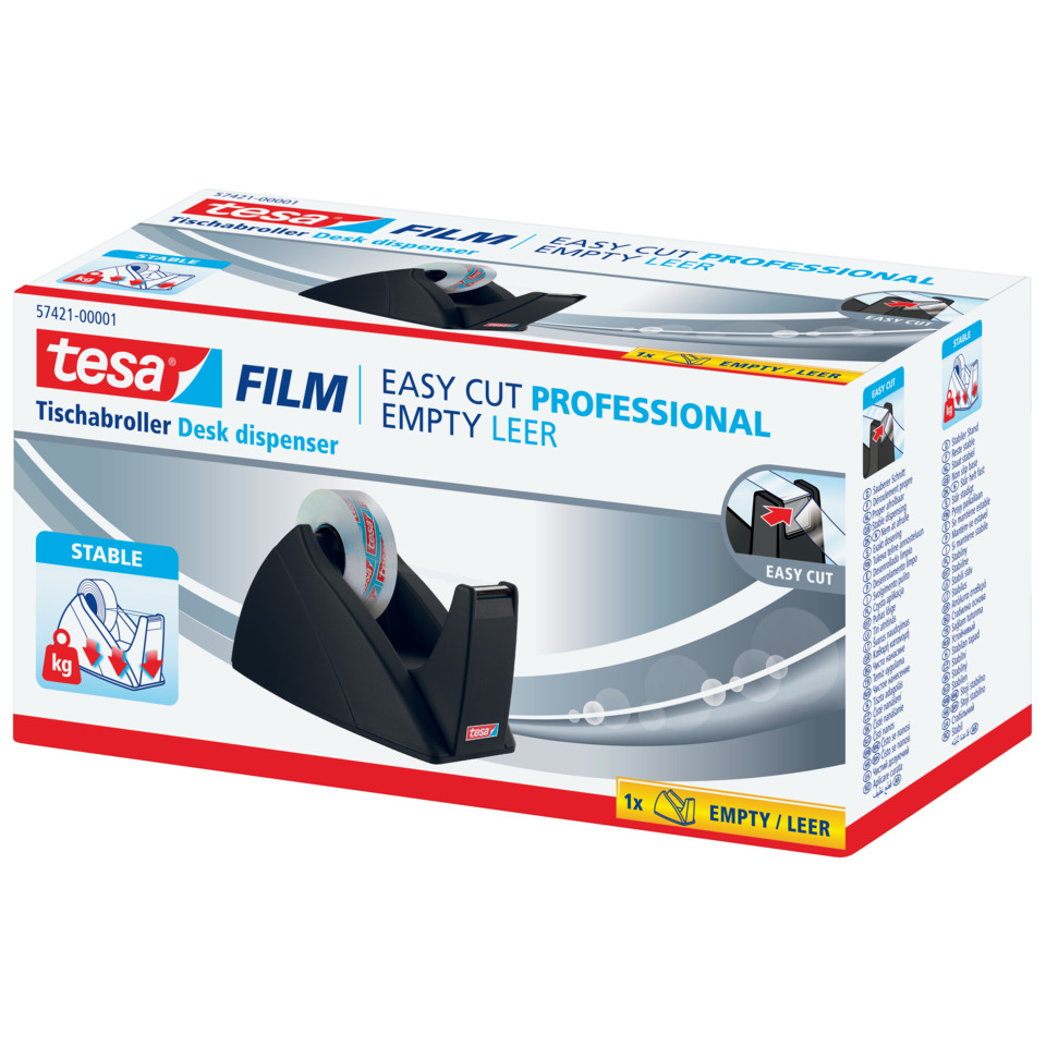 Tischabroller, Desk dispenser, Filmm, Spule, Klebeband