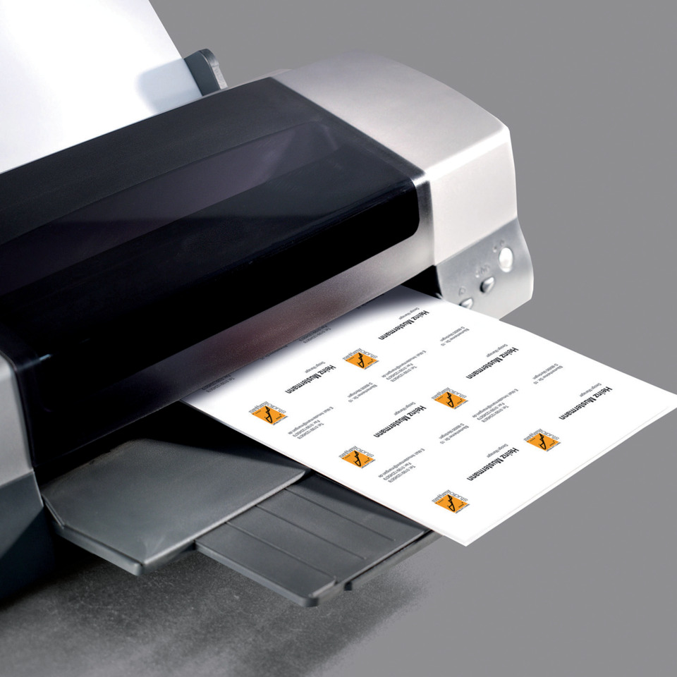 Drucker, Etiketten, Laserdruck, Papierausgabe, A4