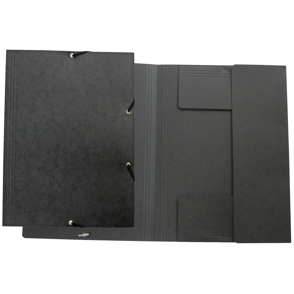 schwarzer Ordner, Ringordner, Portfolio, Präsentationsordner, Dokumentenordner