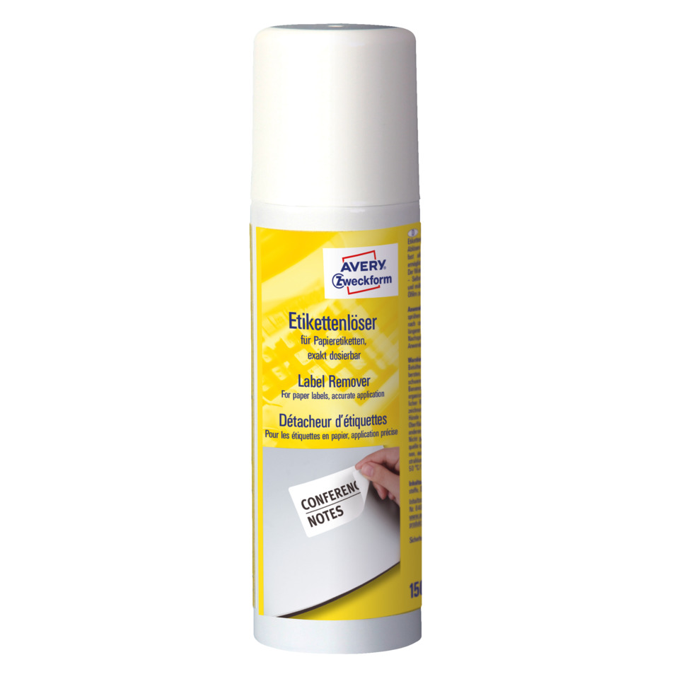 Etikettenlöser, Label Entferner, Sprühflasche, Papieretiketten, Avery