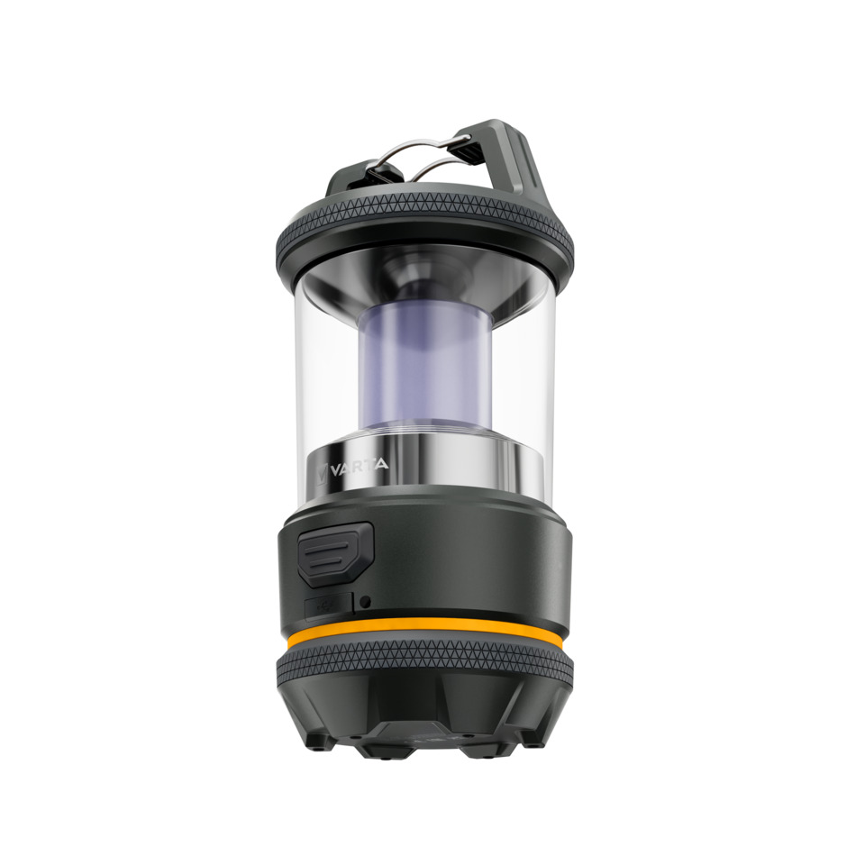 Laterne, Glaskörper, LED-Lampe, Gehäuse dunkelgrün, Tragbarer Lantern