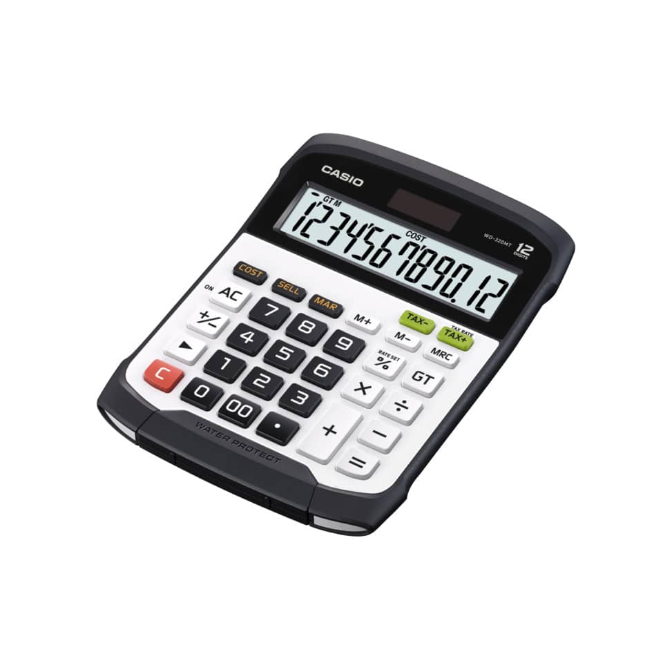 Taschenrechner, Casio, LCD-Display, Tastatur, Kalkulator