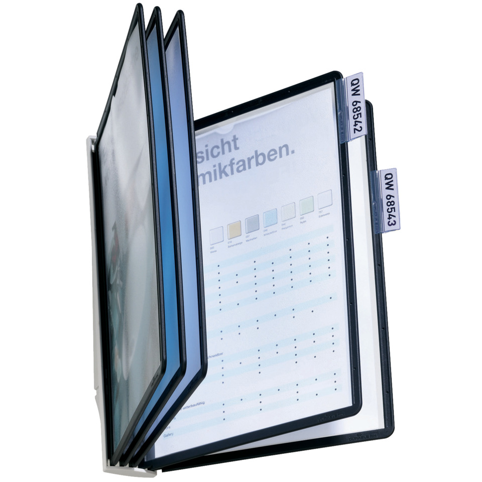 Presentation Binder, Dateiordner, Klarsichtblätter, Registerkarten, Offener Ordner