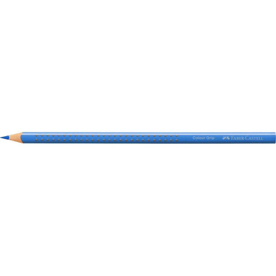Bleistift, Rundspitze, Holzbleistift, blau, Grip