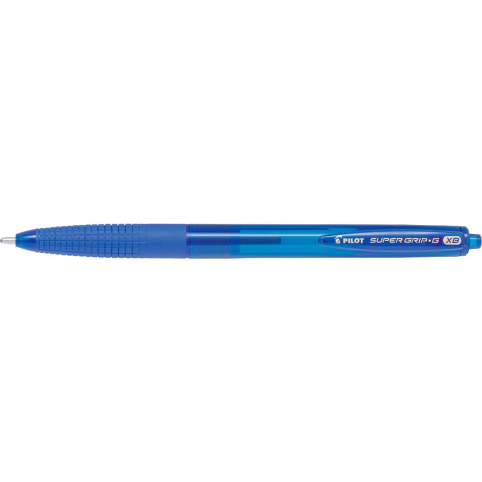Kugelschreiber, Blauer Stift, Gummigriff, Schreiblänge?, Kugelschreibermodell